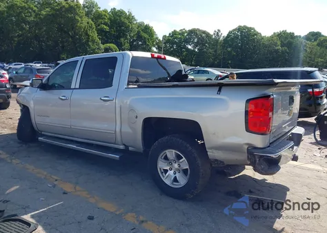 2017 Chevrolet Silverado 1Lt из США, поврежденный, VIN 3GCPCREC6HG334084